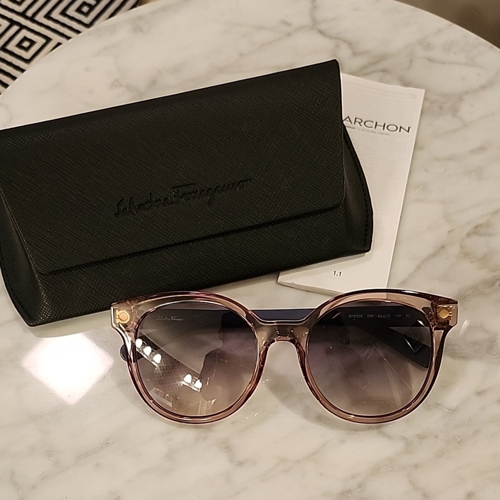 Salvatore Ferragamo Purple Sunglasses
